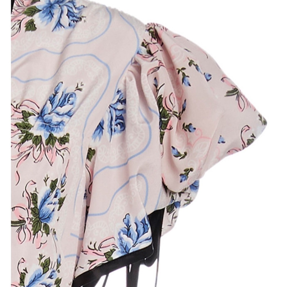 Rodarte Ruffled Floral-Print Silk Maxi Dress - Picture 7 of 11